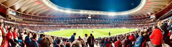Estadio Metropolitano, Madrid, section: 107, row: 14, seat: 1