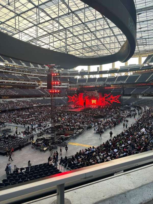 SoFi Stadium, section: 238, row: 1, seat: 8