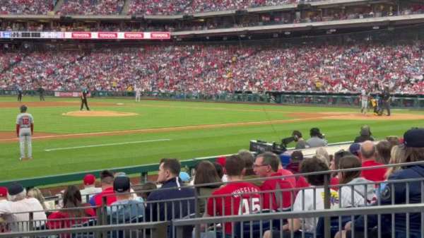 Citizens Bank Park, section: 133, row: 13, seat: 1