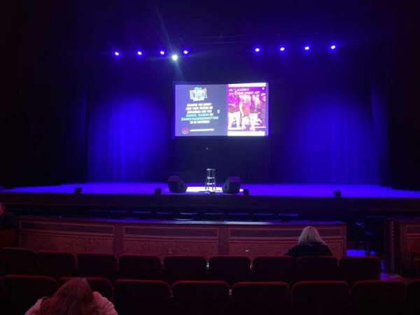Tennessee Theatre, section: Orchestra C, row: F, seat: 106