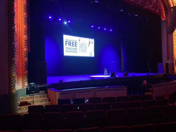 Tennessee Theatre, section: Orchestra LF, row: G, seat: 17