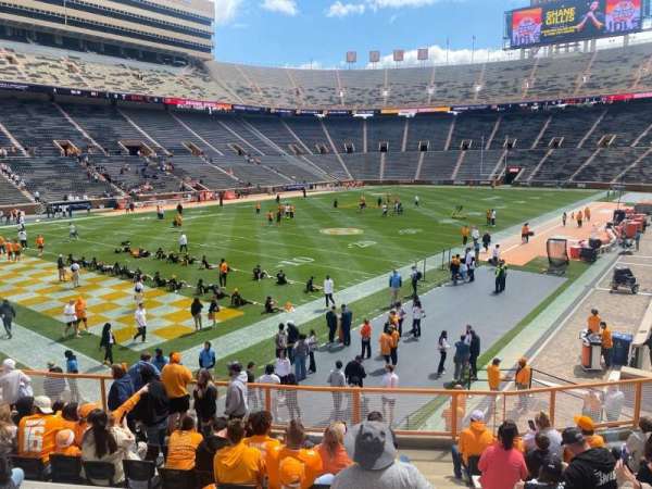 Neyland Stadium, section: X5, row: 13, seat: 1
