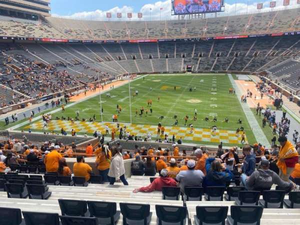 Neyland Stadium, section: Y6, row: 35, seat: 7