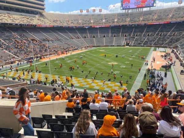 Neyland Stadium, section: Y7, row: 29, seat: 5