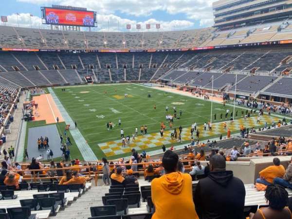 Neyland Stadium, section: Z11, row: 33, seat: 27