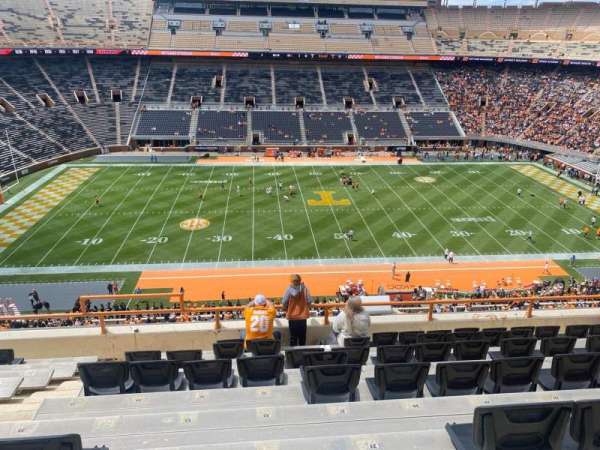 Neyland Stadium, section: DD, row: 11, seat: 32