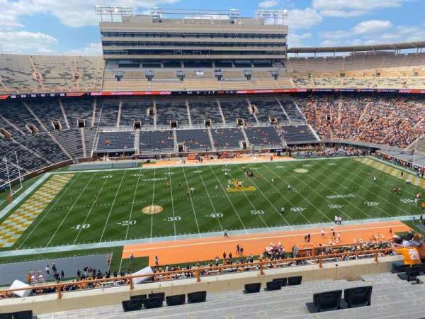 Neyland Stadium, section: EE, row: 13, seat: 7