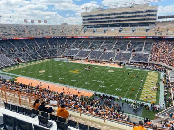 Neyland Stadium, section: ZZ15, row: 10, seat: 8