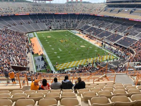Neyland Stadium, section: YY10, row: 20, seat: 19