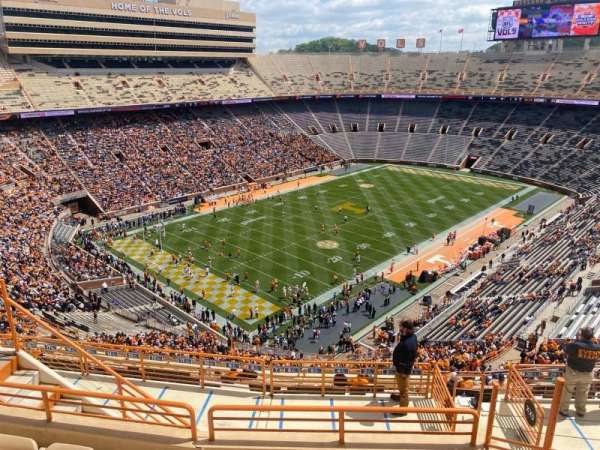 Neyland Stadium, section: XX4, row: 17, seat: 5