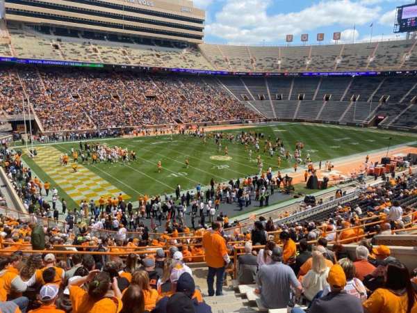 Neyland Stadium, section: X3, row: 28, seat: 1