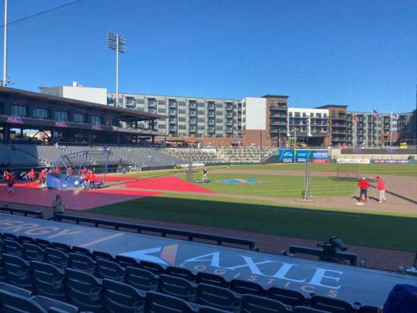 Covenant Health Park, section: 107, row: 11, seat: 2