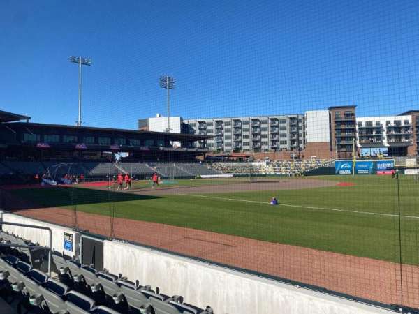 Covenant Health Park, section: 103, row: 4, seat: 1