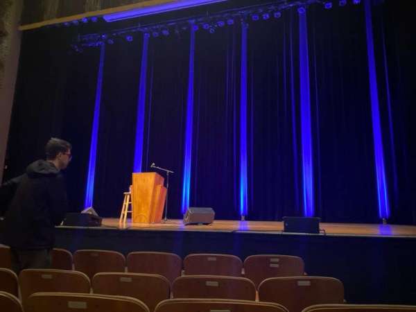 Martin Woldson Theater at the Fox, section: Orchestra Center, row: E, seat: 26