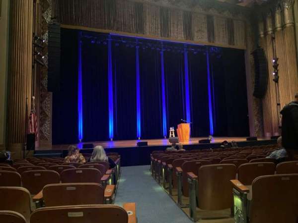 Martin Woldson Theater at the Fox, section: Orchestra Left, row: P, seat: 12