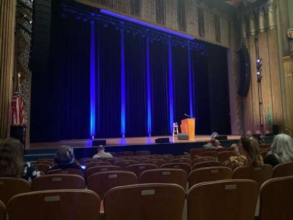 Martin Woldson Theater at the Fox, section: Orchestra Left, row: L, seat: 5