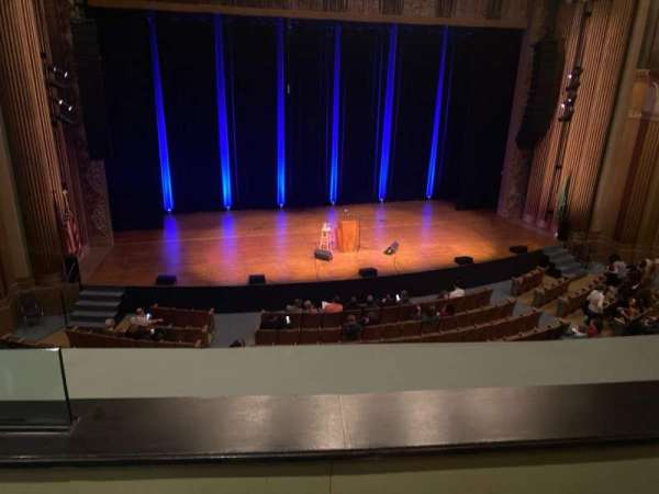 Martin Woldson Theater at the Fox, section: Loge Center, row: B, seat: 14