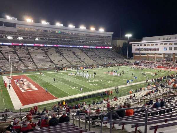 Martin Stadium, section: 22, row: 20, seat: 3