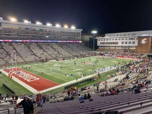 Martin Stadium, section: 22, row: 27, seat: 29