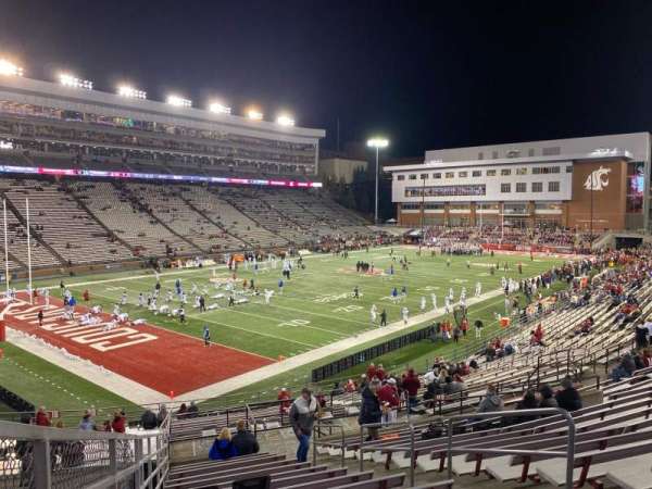 Martin Stadium, section: 21, row: 15, seat: 5