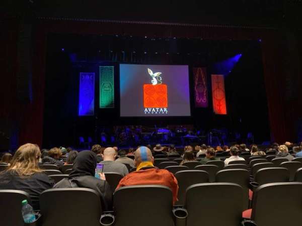First Interstate Center for the Arts, section: Orchestra, row: G, seat: 25
