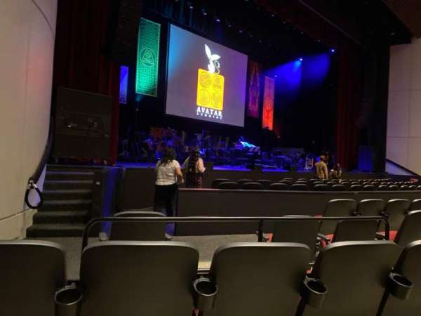 First Interstate Center for the Arts, section: Orchestra, row: E, seat: 3
