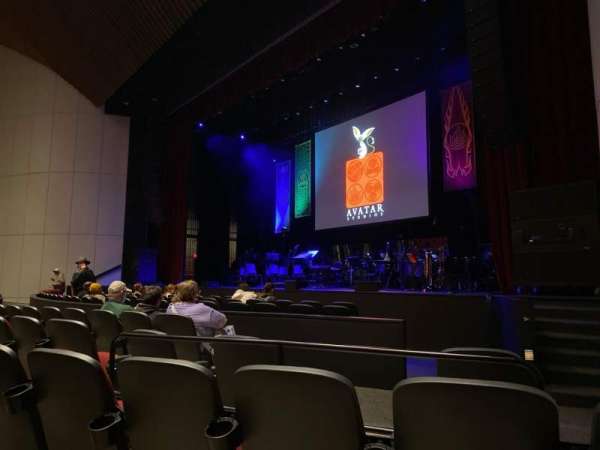 First Interstate Center for the Arts, section: Orchestra, row: E, seat: 55