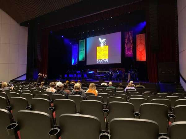 First Interstate Center for the Arts, section: Orchestra, row: J, seat: 56
