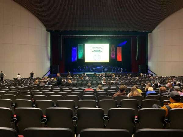First Interstate Center for the Arts, section: Orchestra, row: X, seat: 29