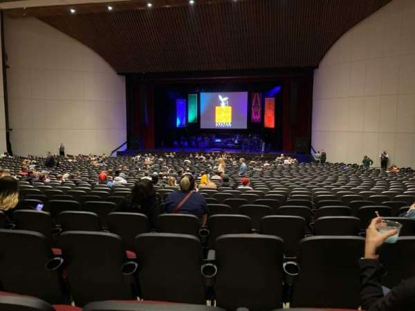 First Interstate Center for the Arts, section: Orchestra, row: Bb, seat: 50