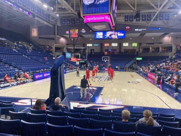 McCarthey Athletic Center, section: 109, row: 5, seat: 7