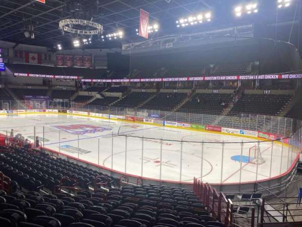 Spokane Arena, section: 119, row: Q, seat: 3