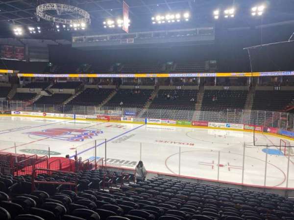 Spokane Arena, section: 118, row: R, seat: 11