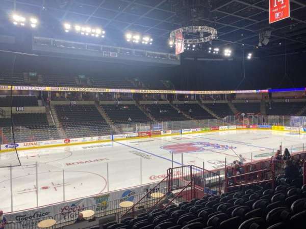Spokane Arena, section: 114, row: R, seat: 12