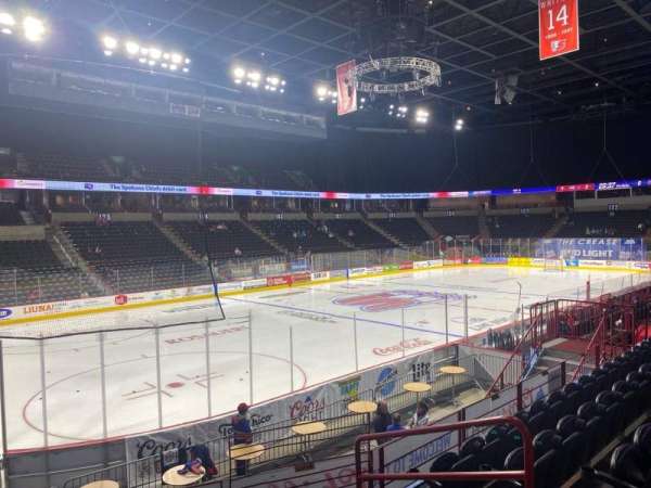 Spokane Arena, section: 113, row: P, seat: 4