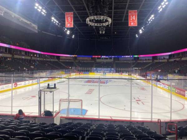 Spokane Arena, section: 110, row: K, seat: 4