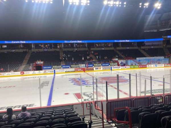 Spokane Arena, section: 103, row: K, seat: 2