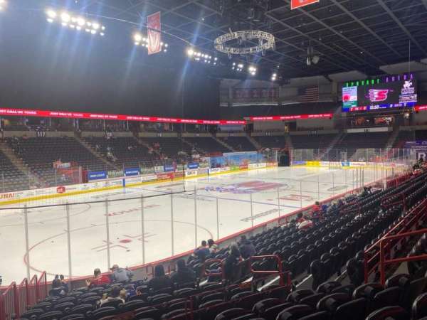 Spokane Arena, section: 101, row: N, seat: 9