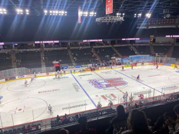 Spokane Arena, section: 203, row: D, seat: 13