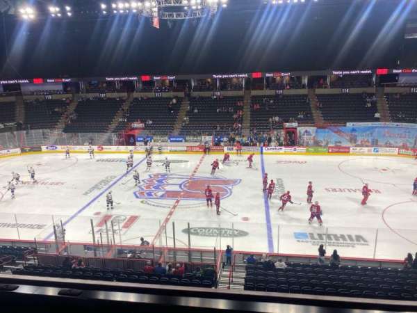 Spokane Arena, section: 204, row: A, seat: 1