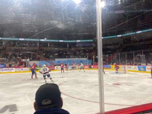 Spokane Arena, section: 105, row: B, seat: 1