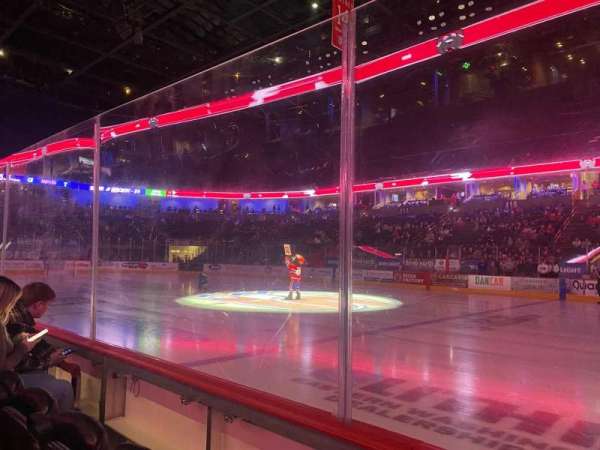 Spokane Arena, section: 105, row: B, seat: 1