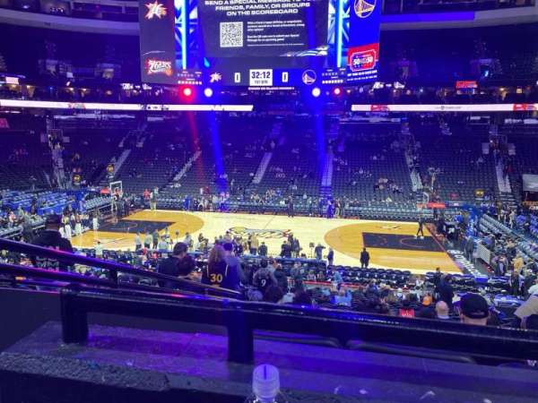 Xfinity Mobile Arena, section: C2, row: 1, seat: 2