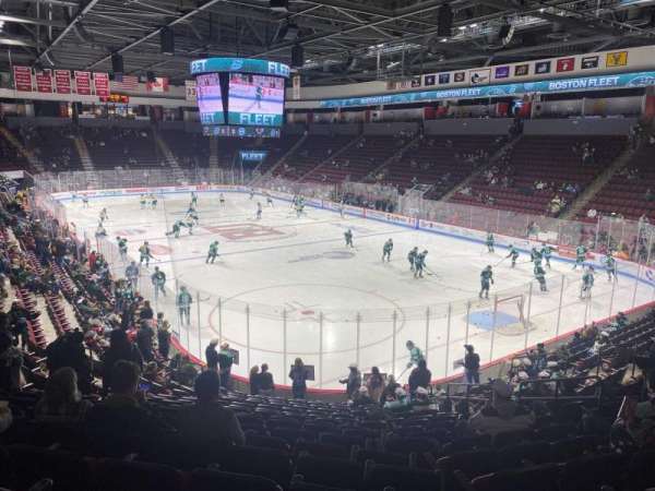 Agganis Arena, section: 110, row: P, seat: 8
