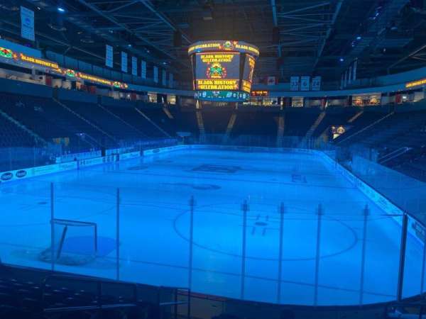 Agganis Arena, section: 107, row: I, seat: 8