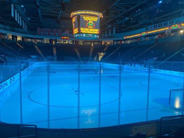 Agganis Arena, section: 109, row: F, seat: 6