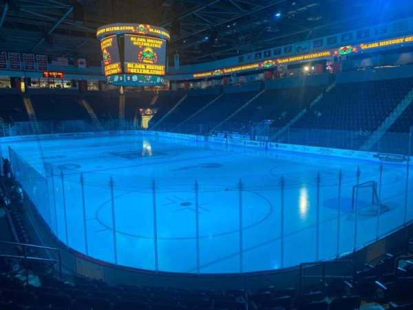 Agganis Arena, section: 110, row: I, seat: 6