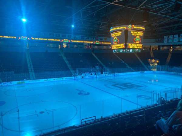 Agganis Arena, section: 115, row: N, seat: 9