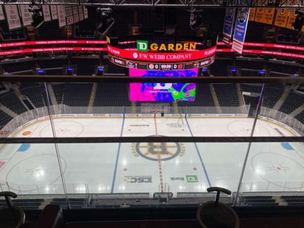TD Garden, section: STU4, row: B