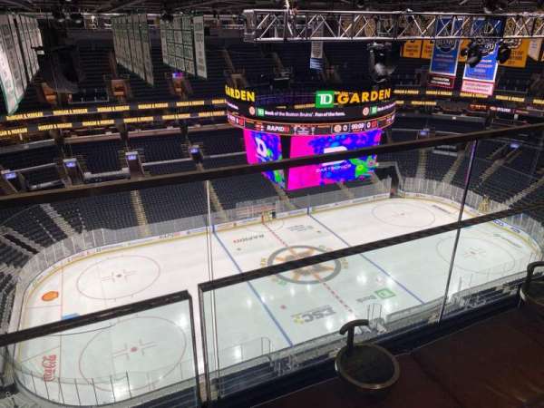 TD Garden, section: STU6, row: B
